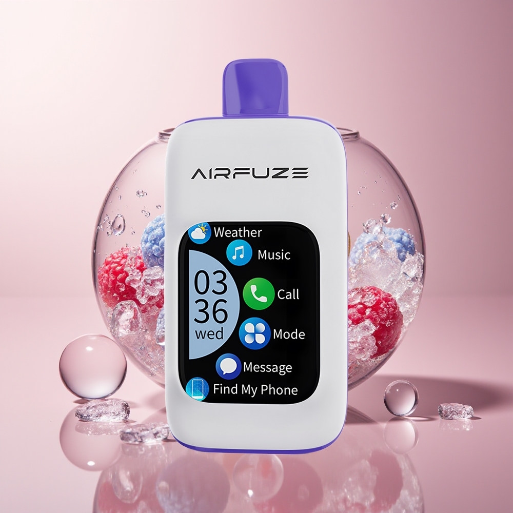 Blue Razz Ice AirFuze Smart 30000 Puffs Disposable Vape 5% Nicotine