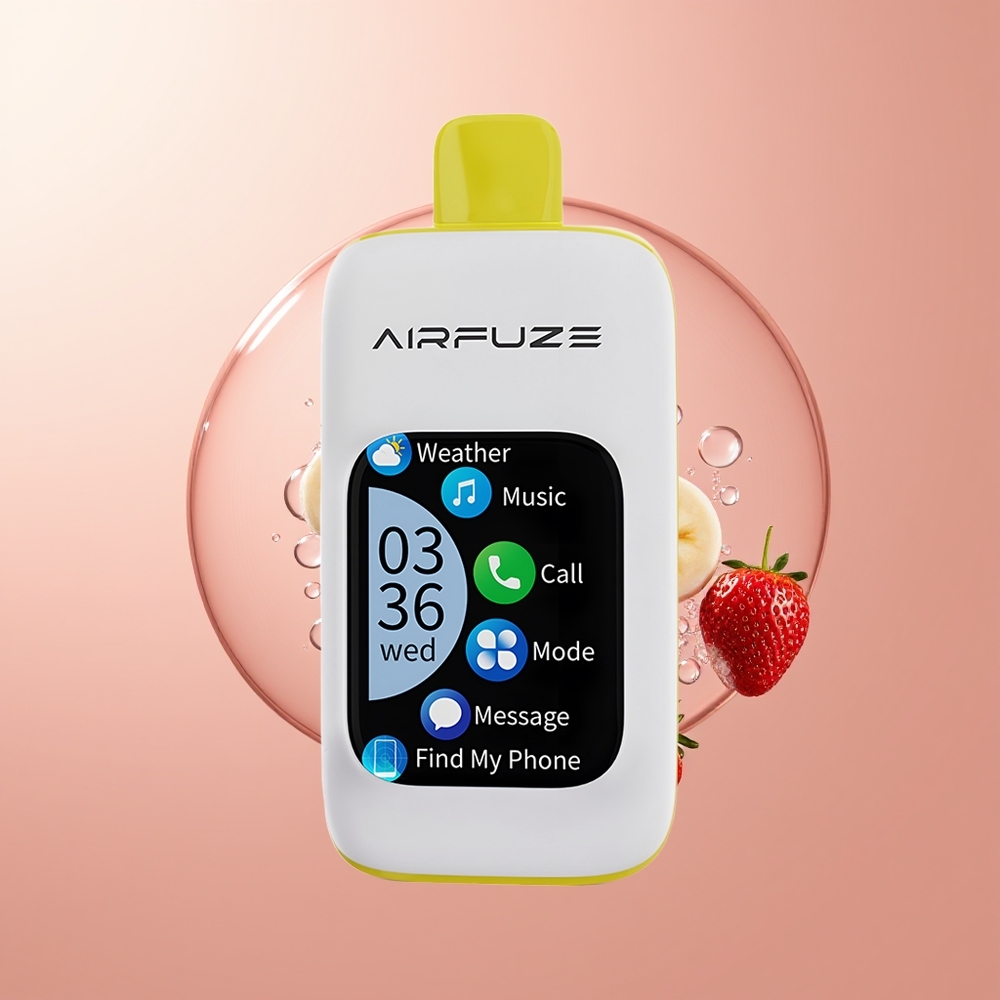 Strawberry Banana AirFuze Smart 30000 Puffs Disposable Vape