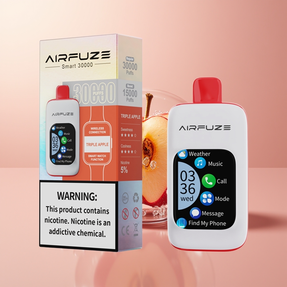 Triple Apple AirFuze Smart 30000 Puffs Disposable Vape