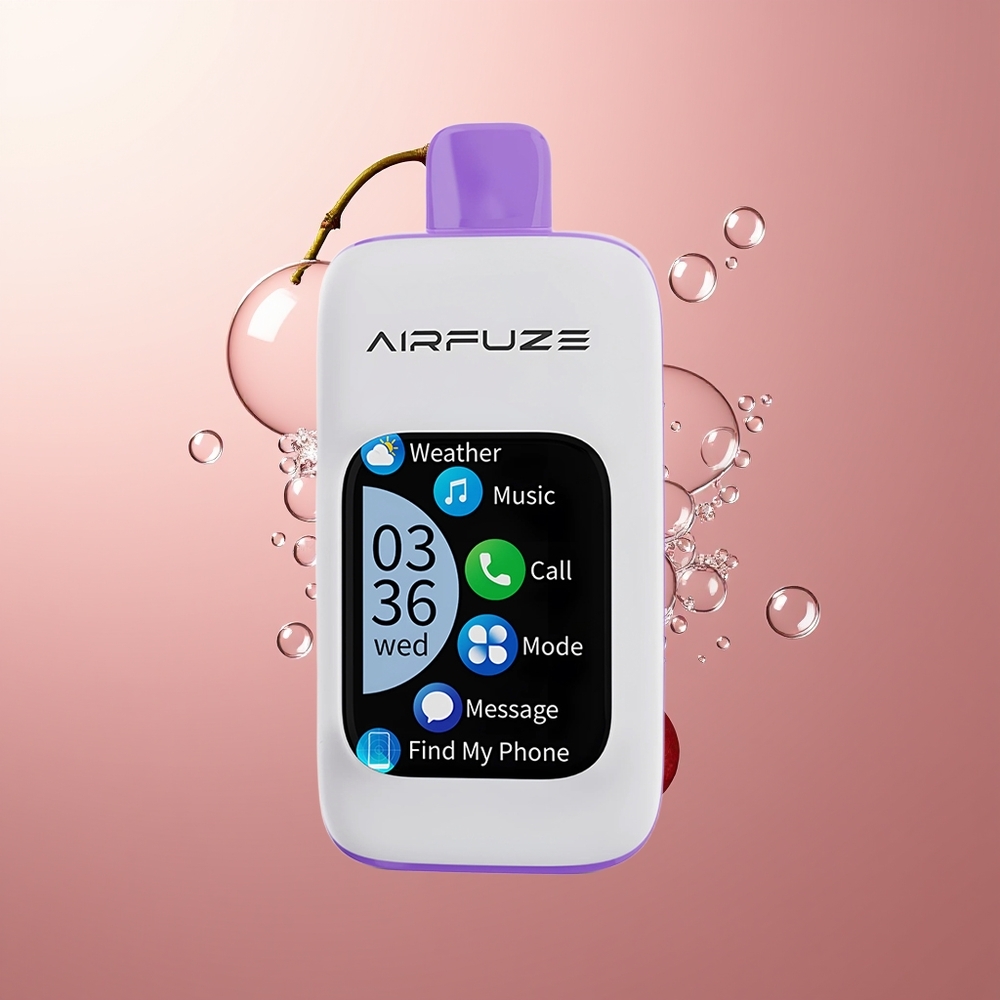Grape Burst AirFuze Smart Pro 40000 Puffs Wireless Music Vape