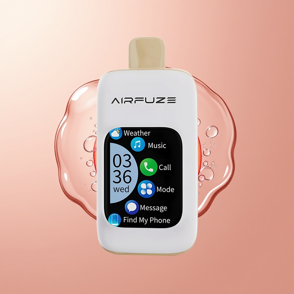 Juicy Peach AirFuze Smart Pro 40000 Puffs Wireless Vape