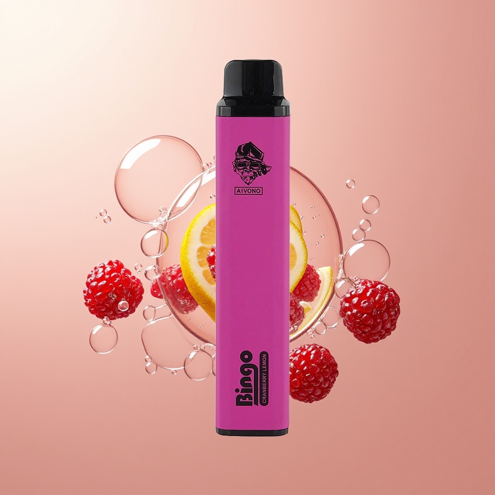 Cranberry Lemon Aivono Bingo 4000 Puffs
