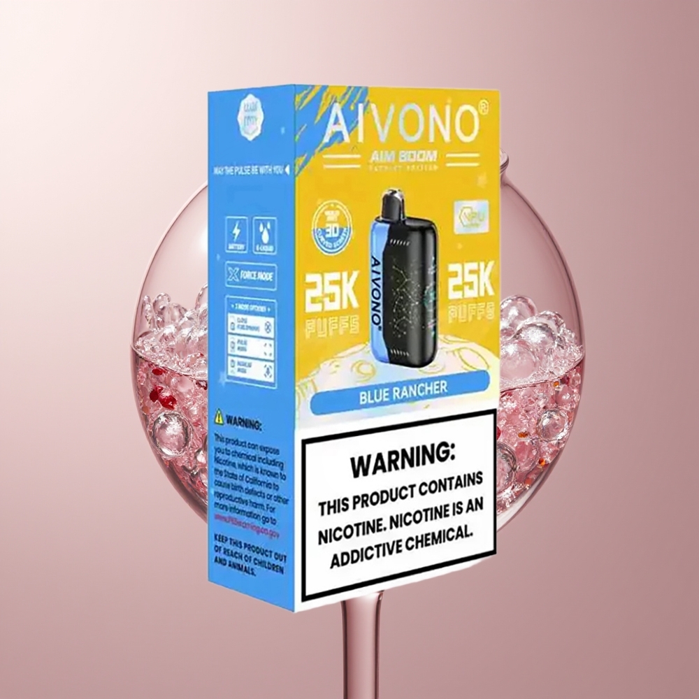Blue Rancher Aivono Aim Boom 25000 Puffs Disposable Vape 650mAh
