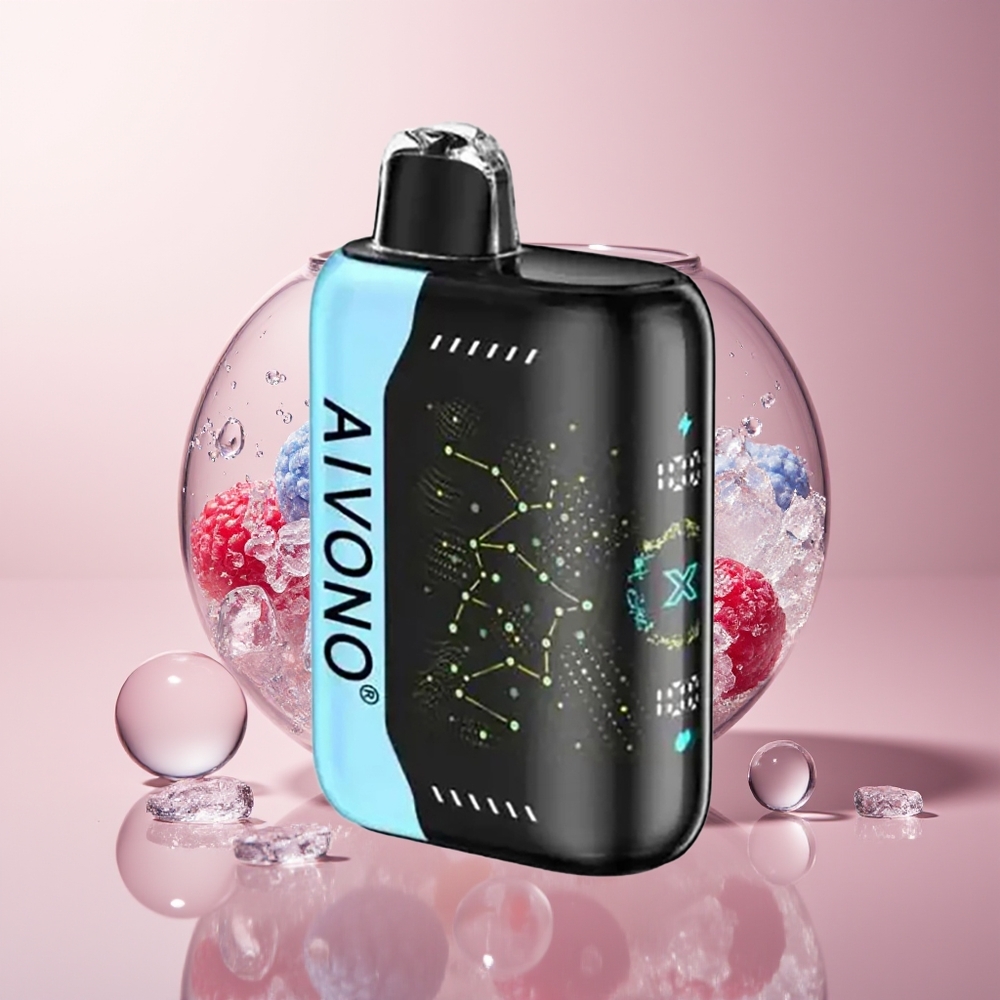 Blue Razz Ice Aivono Aim Boom 25000 Puffs 650mAh Disposable Vape