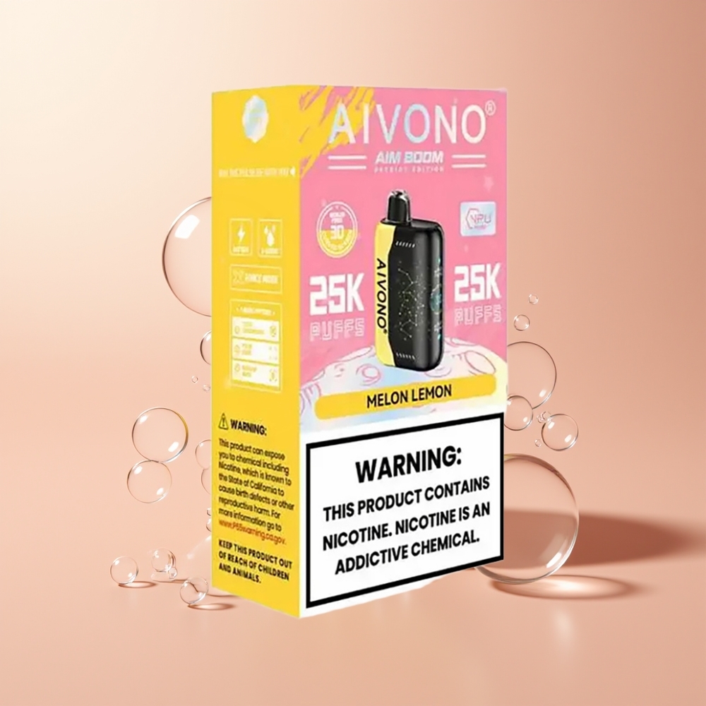 Melon Lemon Aivono Aim Boom 25000 Puffs 28ml