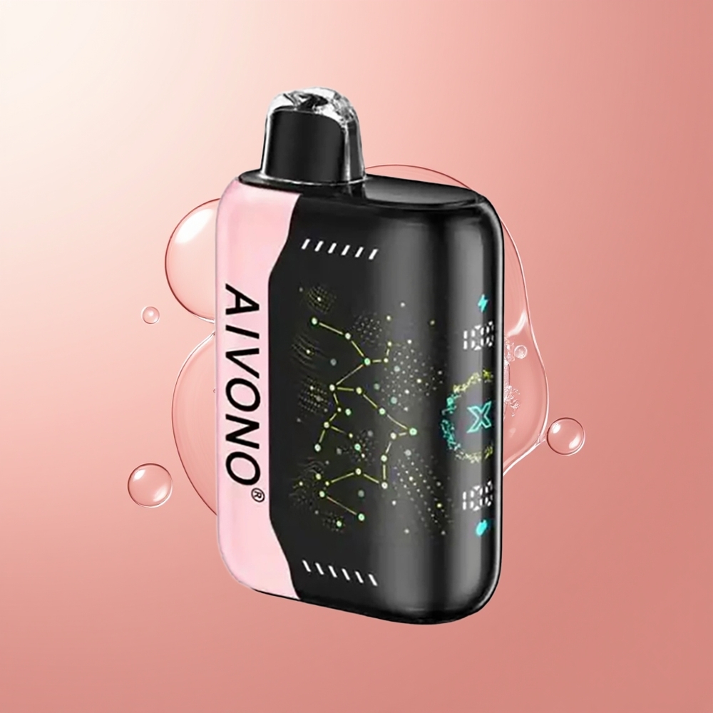Strawberry B Pop Aivono Aim Boom 25000 Puffs