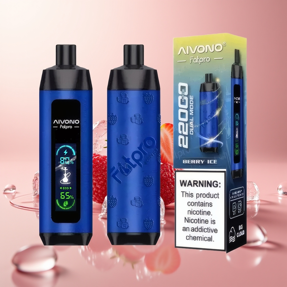 Berry Ice Aivono Aim Fatpro 22000 Puffs Rechargeable