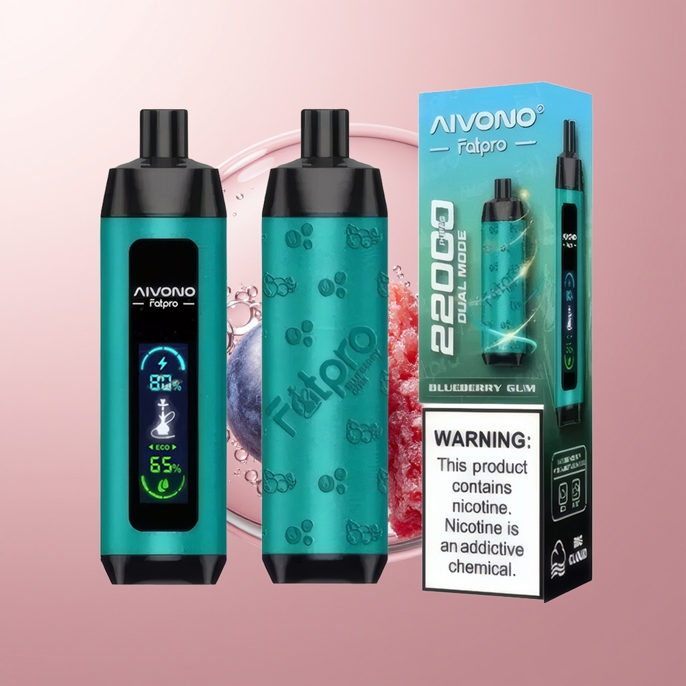 Blueberry Aivono Aim Fatpro 22000 Puffs Rechargeable