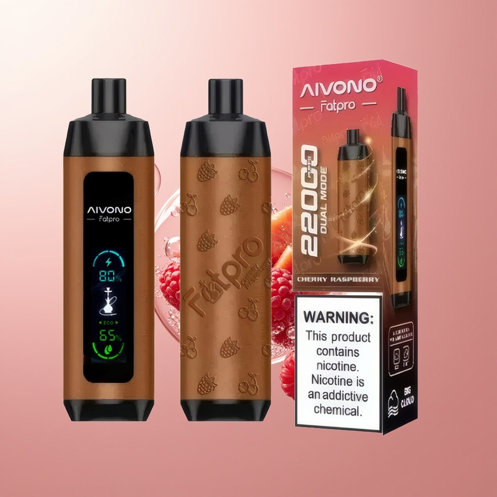 Cherry Raspberry Aivono Aim Fatpro 22000 Puffs 28ml Disposable Vape