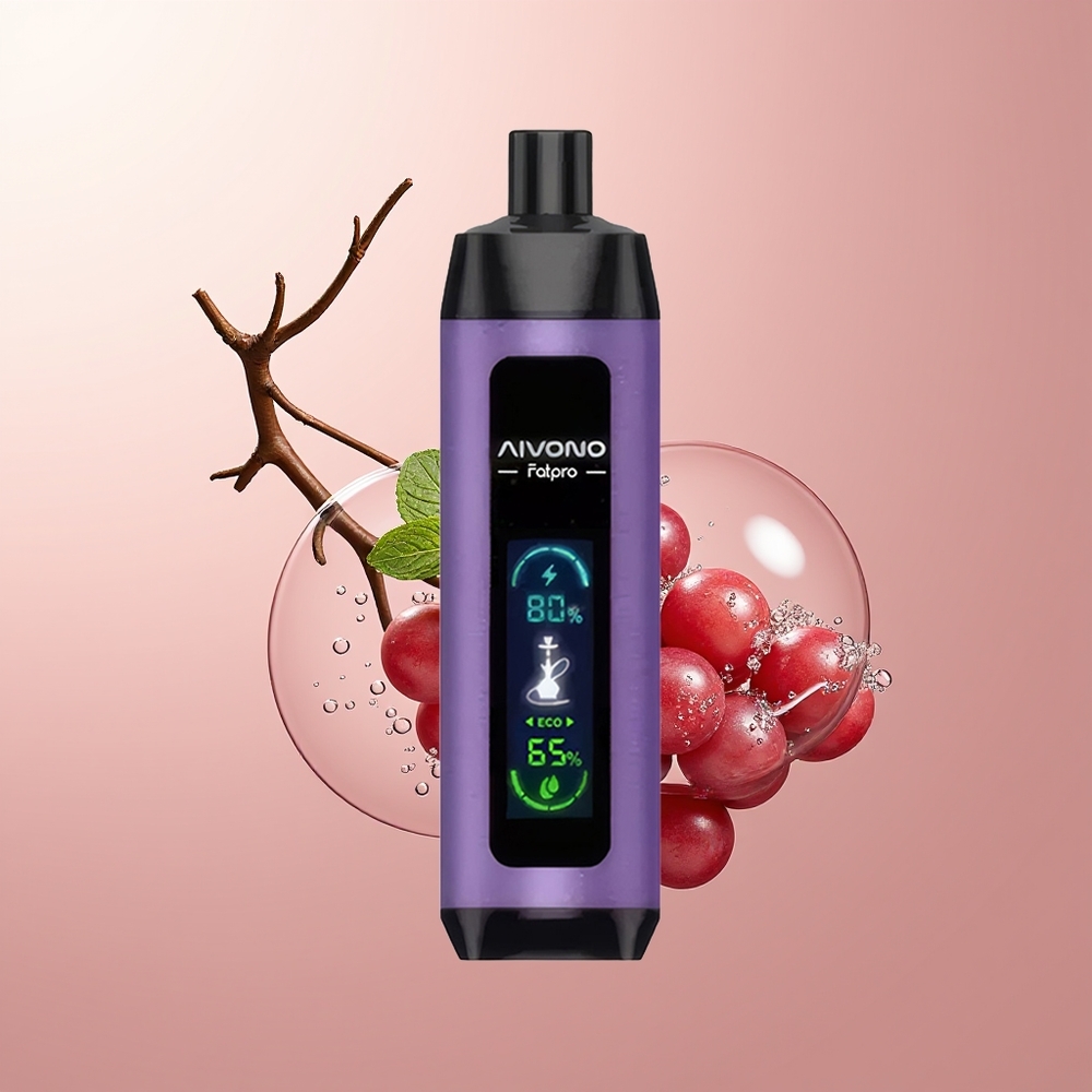 Grape Mint Aivono Aim Fatpro 22000 Puffs Rechargeable