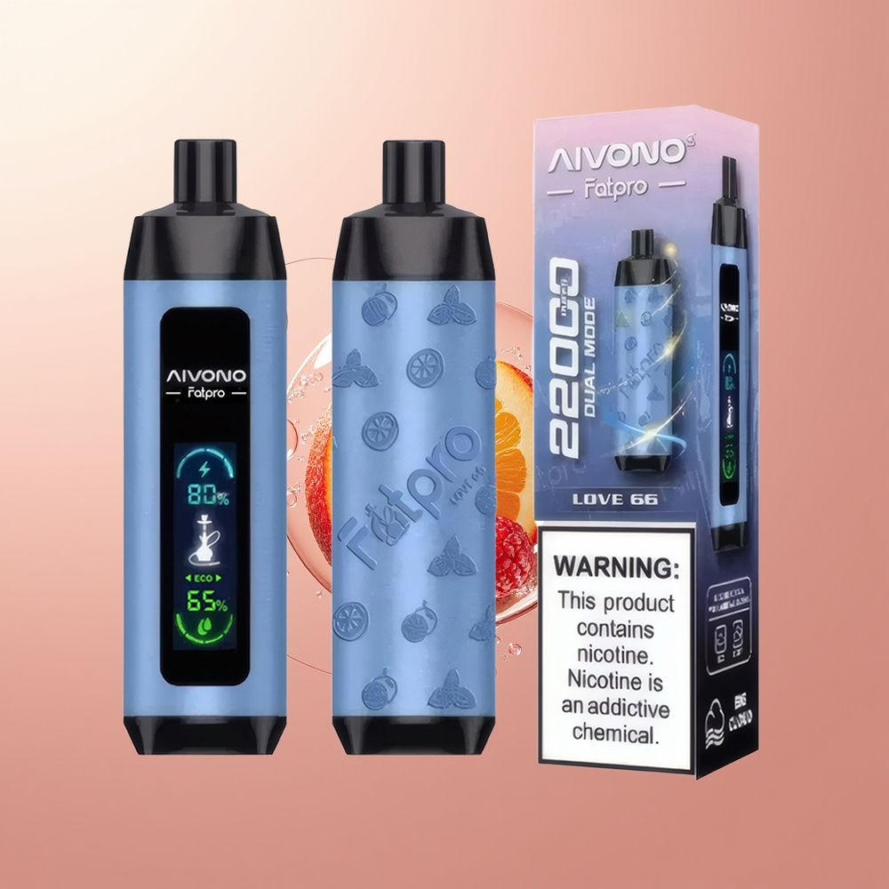 Love 66 Aivono Aim Fatpro 22000 Puffs Disposable Vape