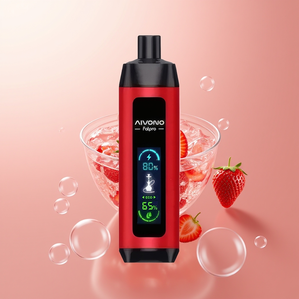 Strawberry Punch Aivono Aim Fatpro 22000 Puffs Rechargeable