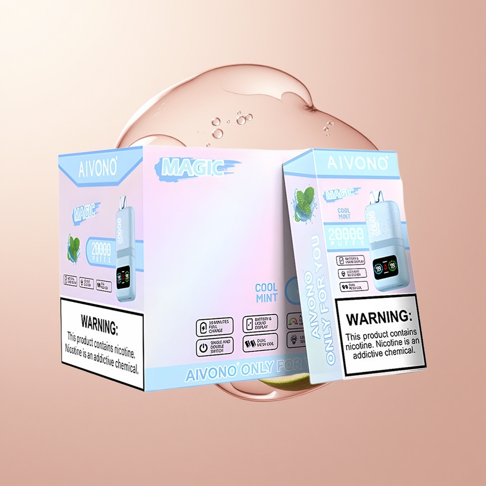 Cool Mint Aivono Aim Magic 20000 Puffs LCD Disposable Vape