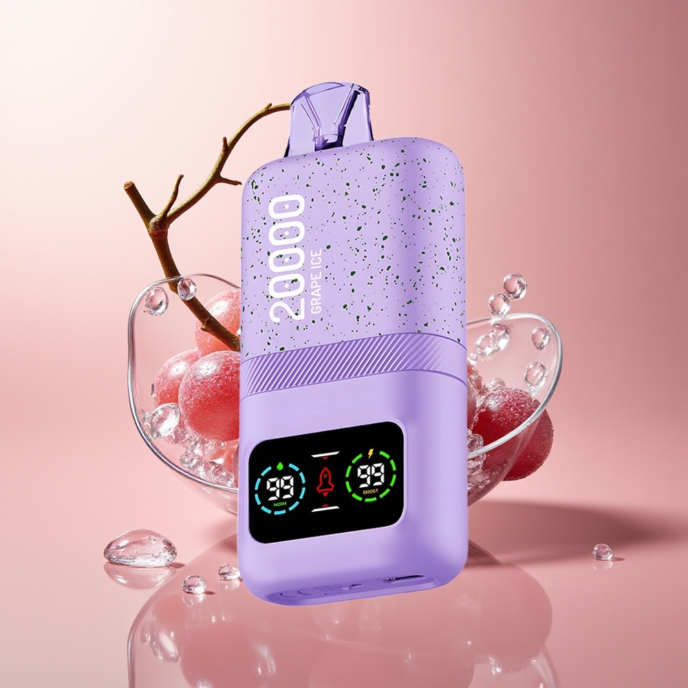 Grape Ice Aivono Aim Magic 20000 Puffs Disposable Vape LCD Display