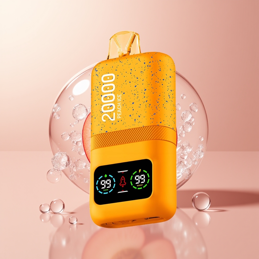 Peach Ice Aivono Aim Magic 20000 Puffs Dual Mesh Disposable Vape