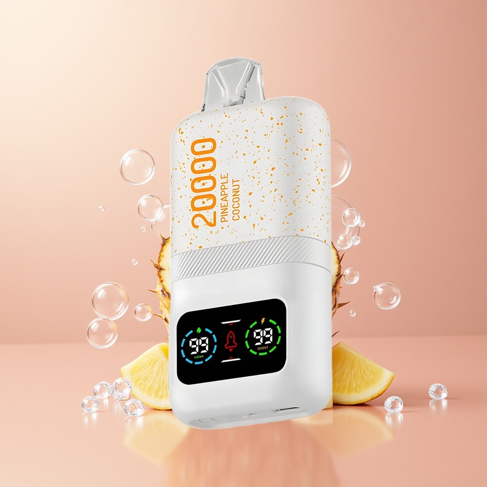 Pineapple Coconut Aivono Aim Magic 20000 Puffs Dual Mesh