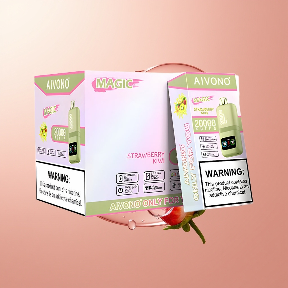 Strawberry Kiwi Aivono Aim Magic 20000 Puffs Rechargeable