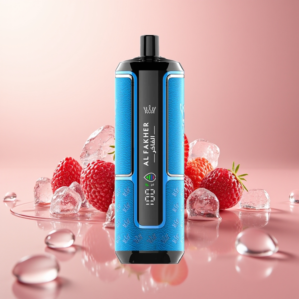 Berry Ice Al Fakher Crown Bar 15K Hypermax 600mAh Disposable Vape Kit