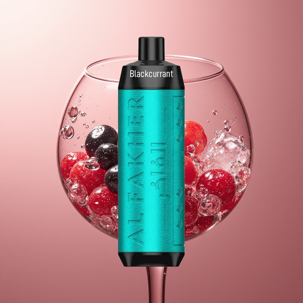Black Currant Ice Al Fakher Crown 8000 Puffs Disposable Vape