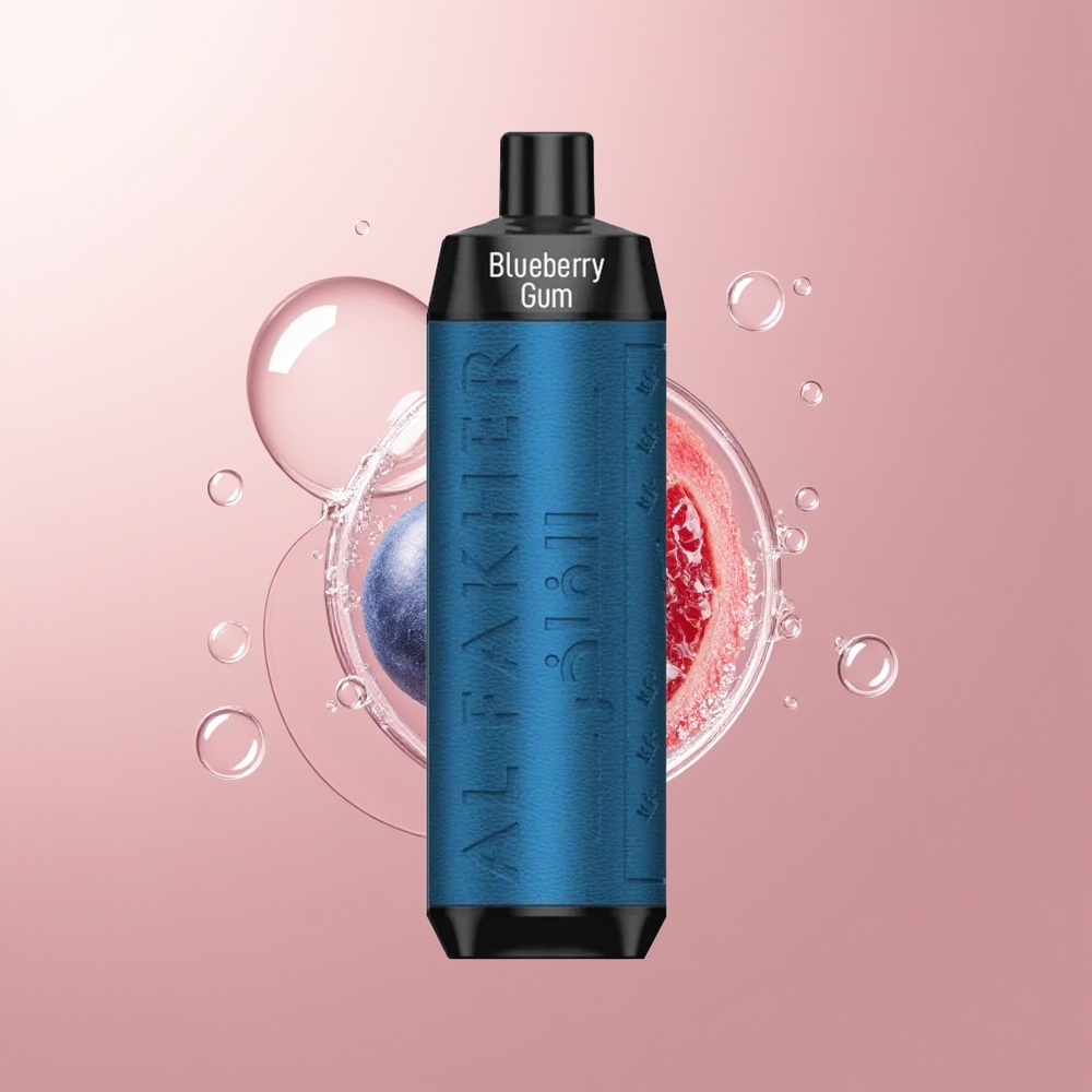 Blueberry Gum Al Fakher Crown 8000 Puffs Crystal Disposable Vape