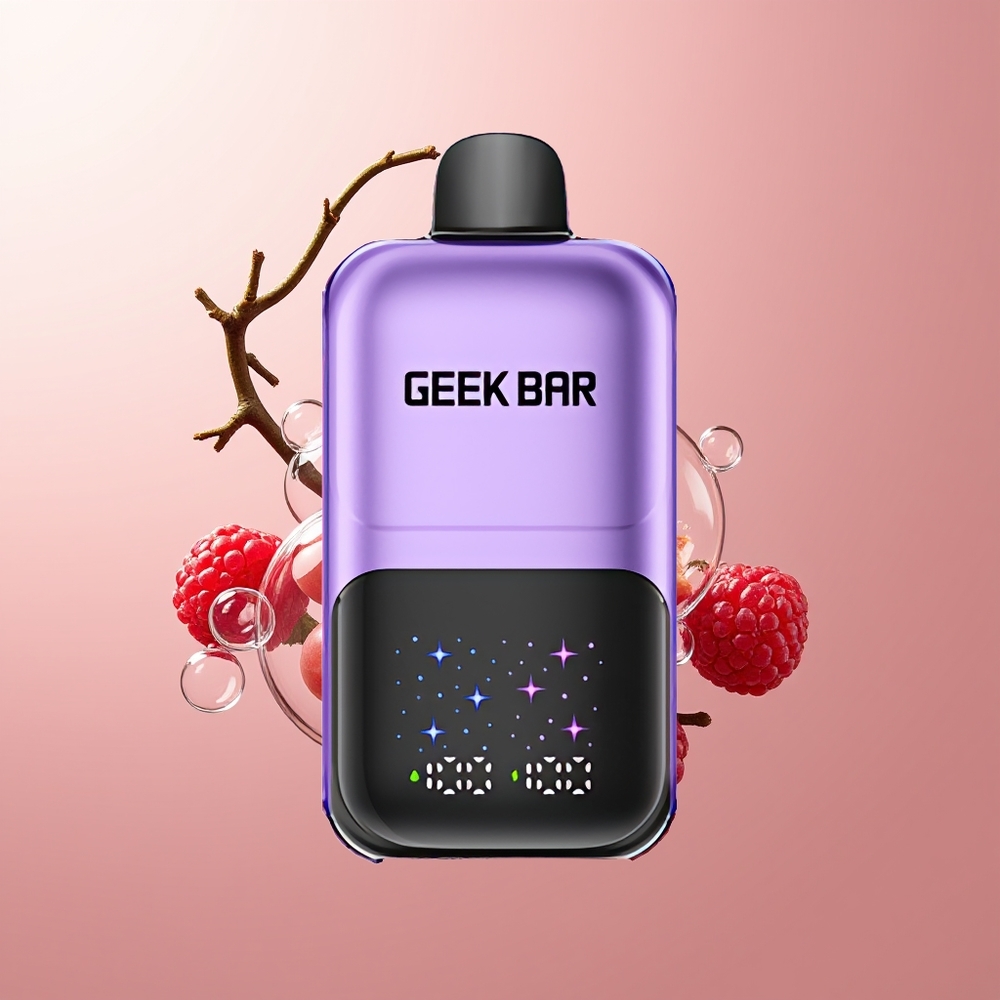 Grape & Raspberry GEEK BAR 2GO 50000 Puffs Interactive Large Screen