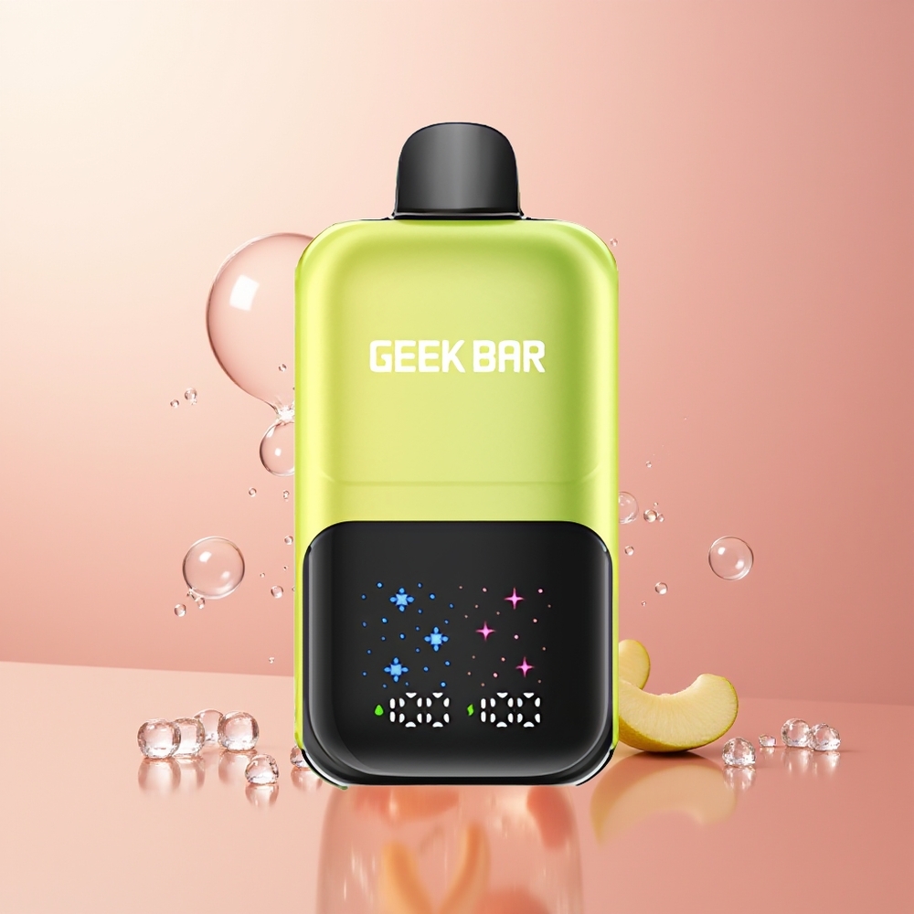 Sour Apple Ice GEEK BAR 2GO 50000 Puffs Interactive Large Screen