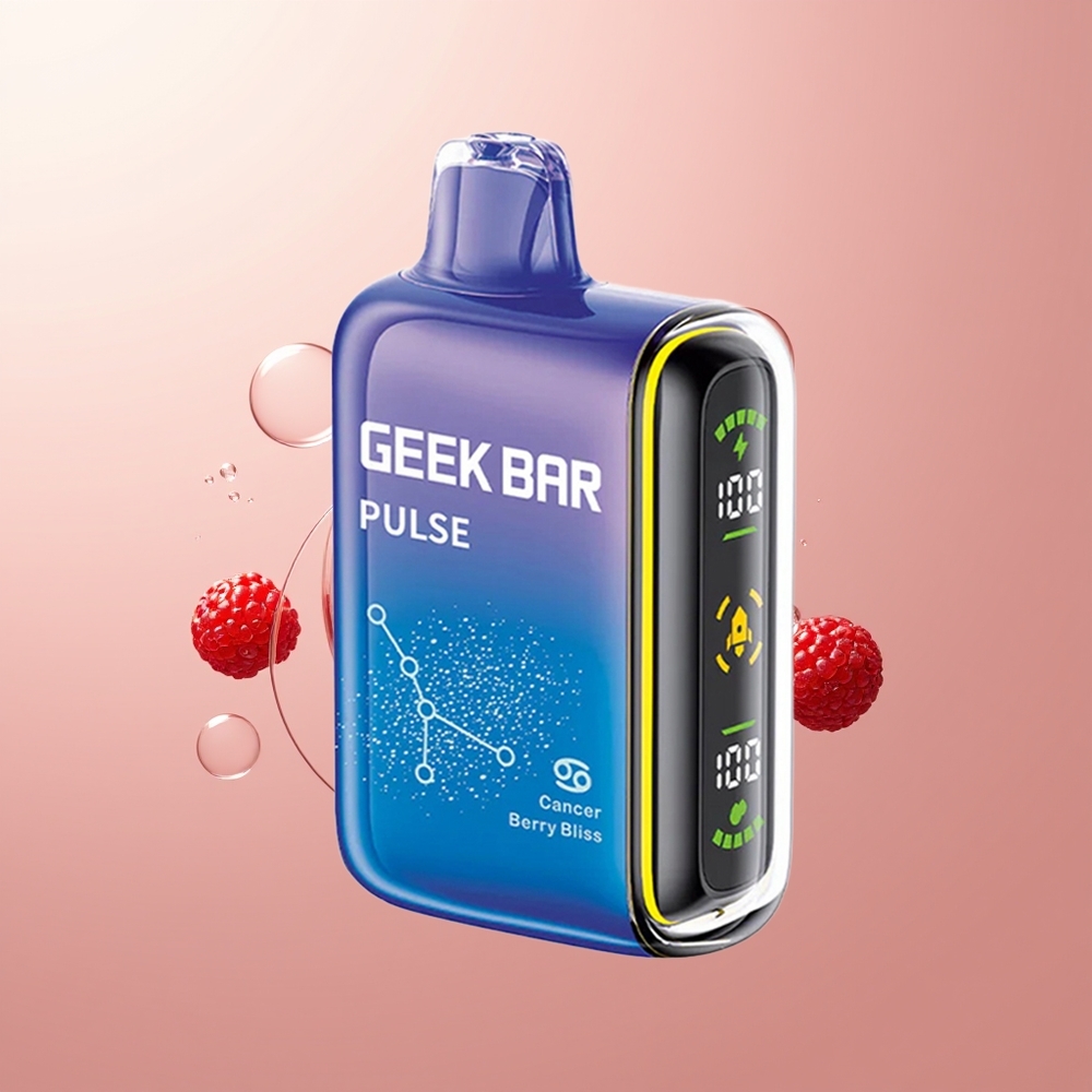 Blue Razz Geek Bar Pulse 15000 Zodiac Edition