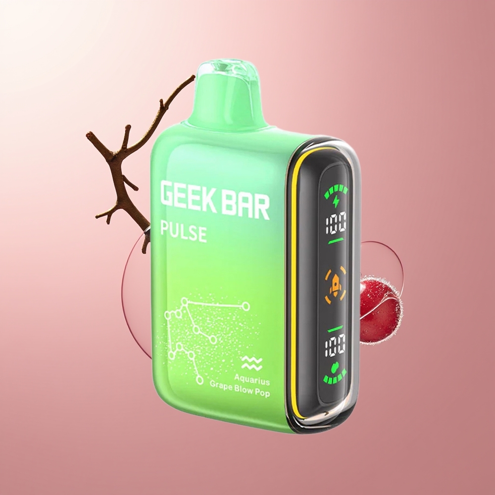 Blue Razz Geek Bar Pulse 15000 Zodiac Edition
