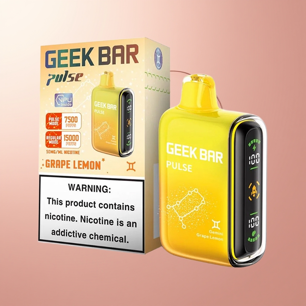Blue Razz Geek Bar Pulse 15000 Zodiac Edition