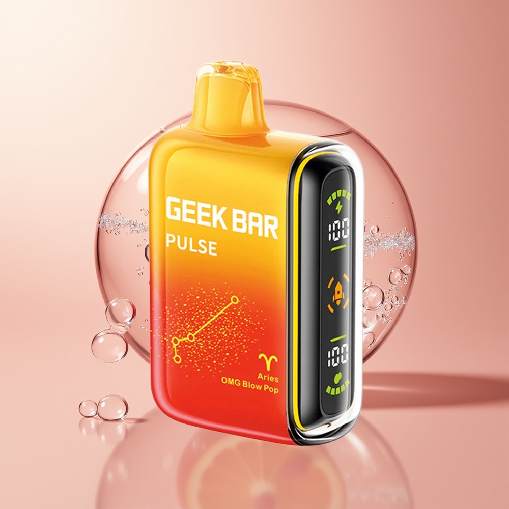 Blue Razz Geek Bar Pulse 15000 Zodiac Edition