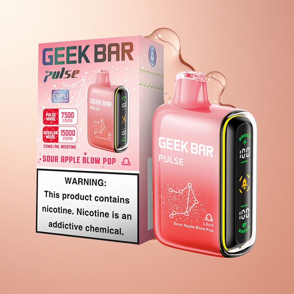 Blue Razz Geek Bar Pulse 15000 Zodiac Edition