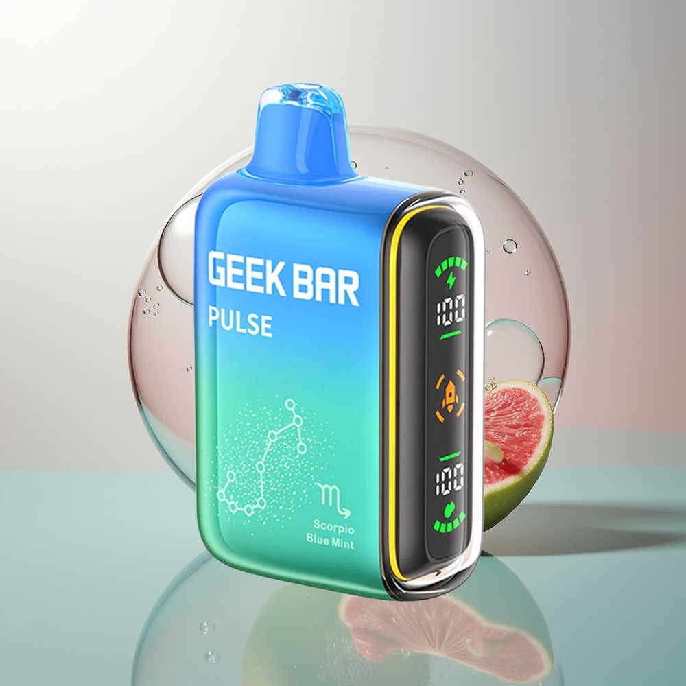 Blue Razz Geek Bar Pulse 15000 Zodiac Edition