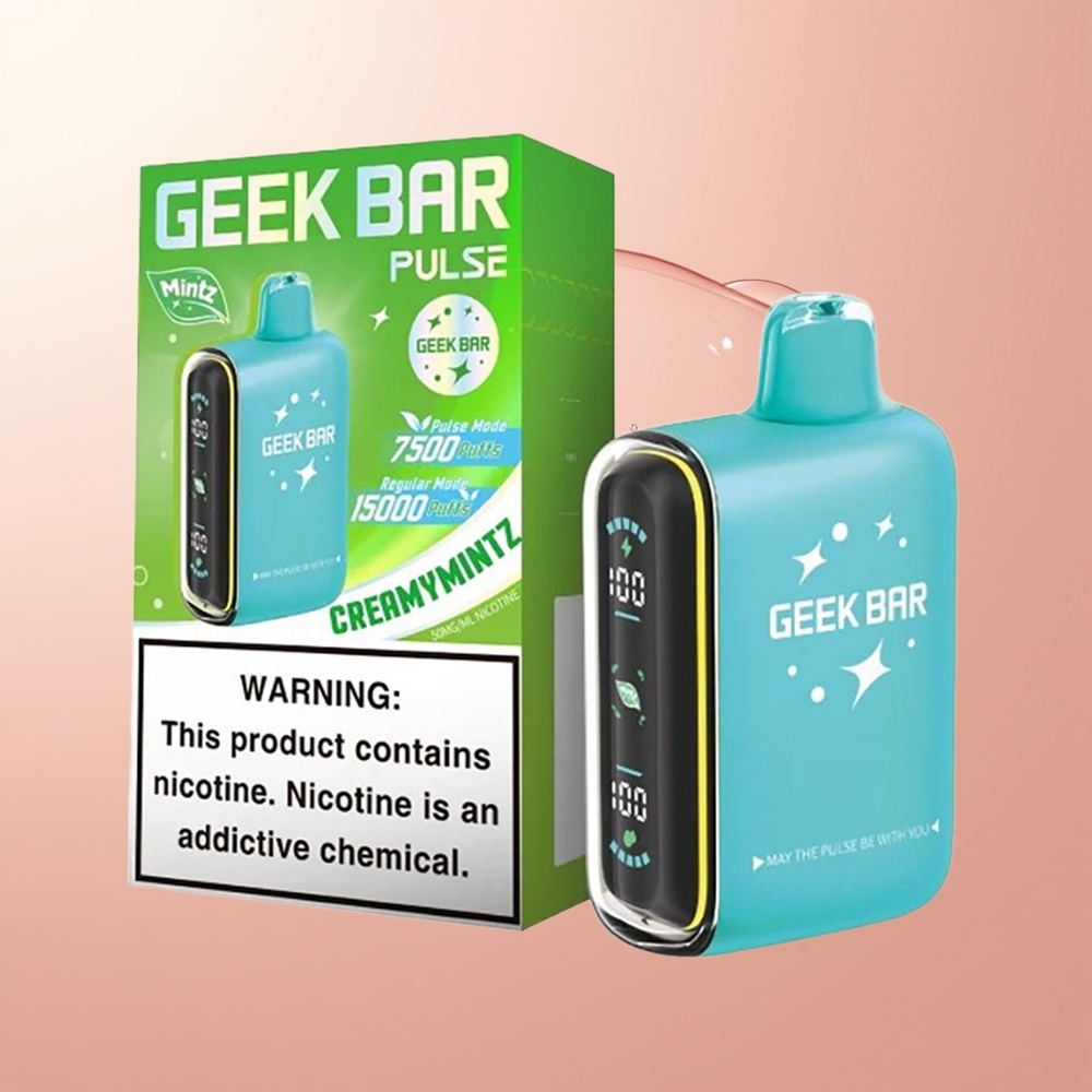 Mint Geek Bar Pulse 15000 Puffs 16ML