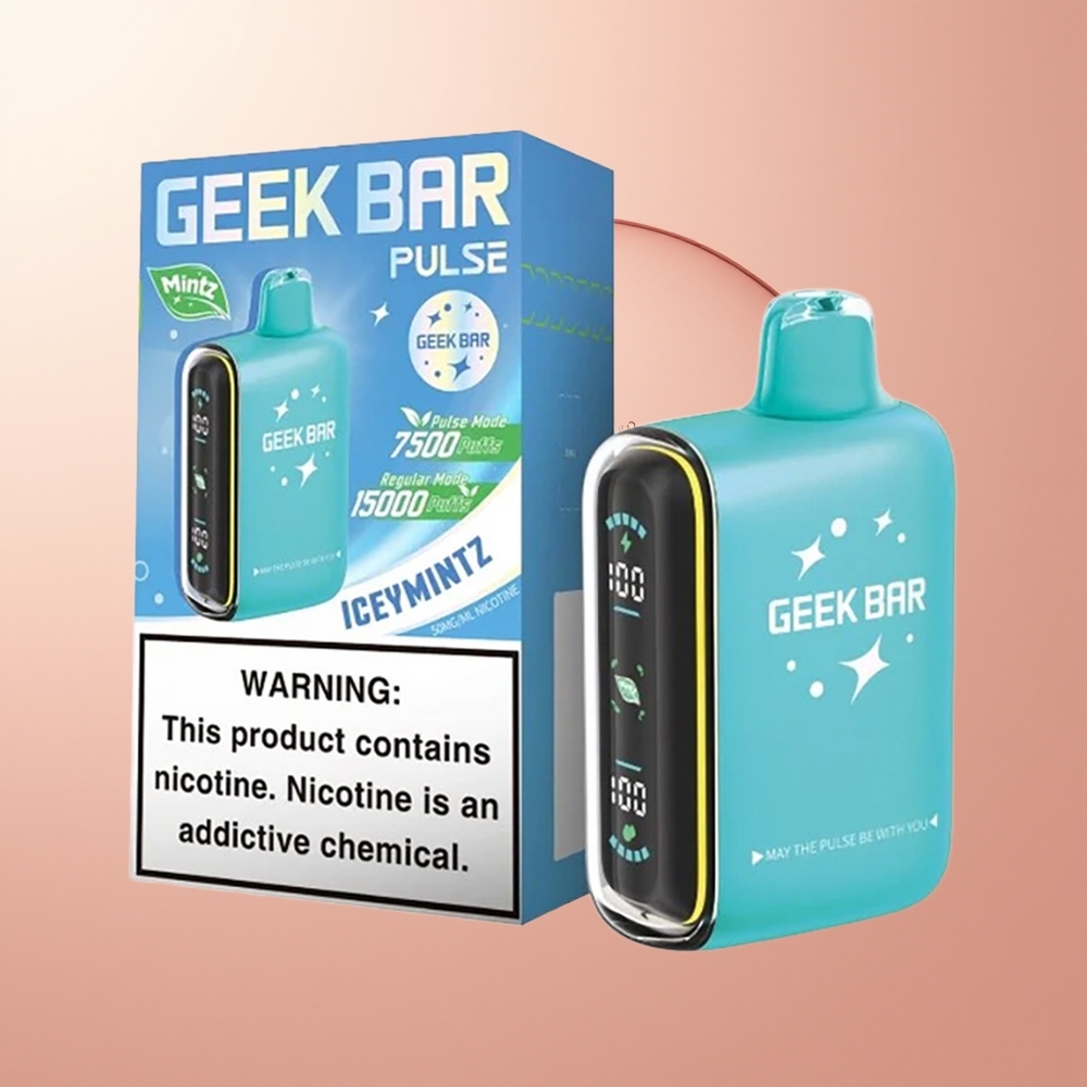 Mint Geek Bar Pulse 15000 Puffs 16ML