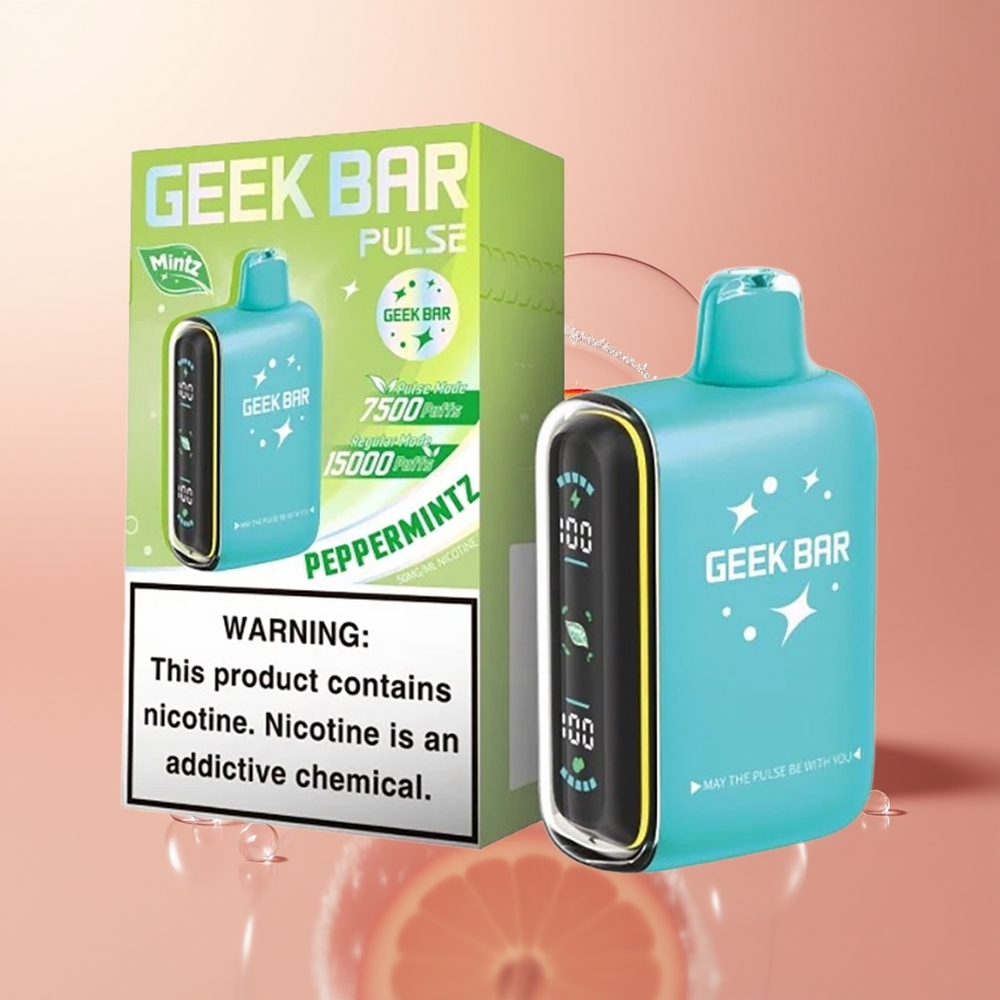 Mint Geek Bar Pulse 15000 Puffs 16ML