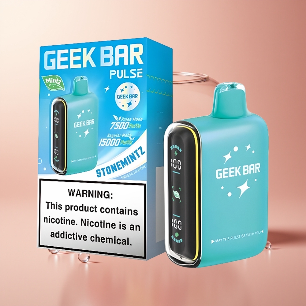 Mint Geek Bar Pulse 15000 Puffs 16ML
