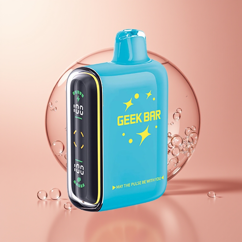 Peach Ice GEEK BAR Pulse 15000 USB Type-C
