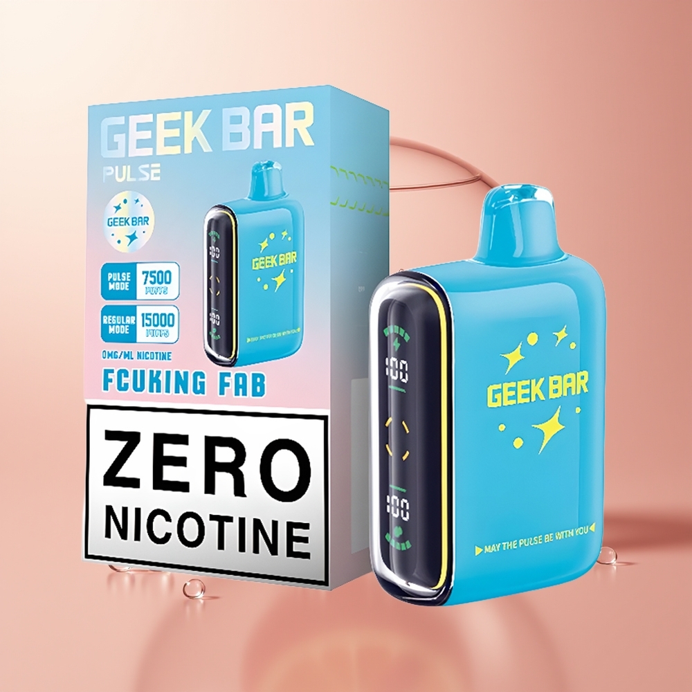 Peach Ice GEEK BAR Pulse 15000 USB Type-C