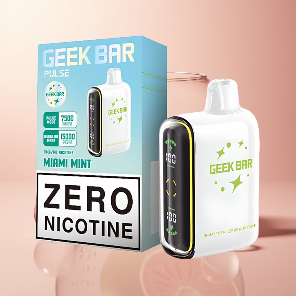 Peach Ice GEEK BAR Pulse 15000 USB Type-C