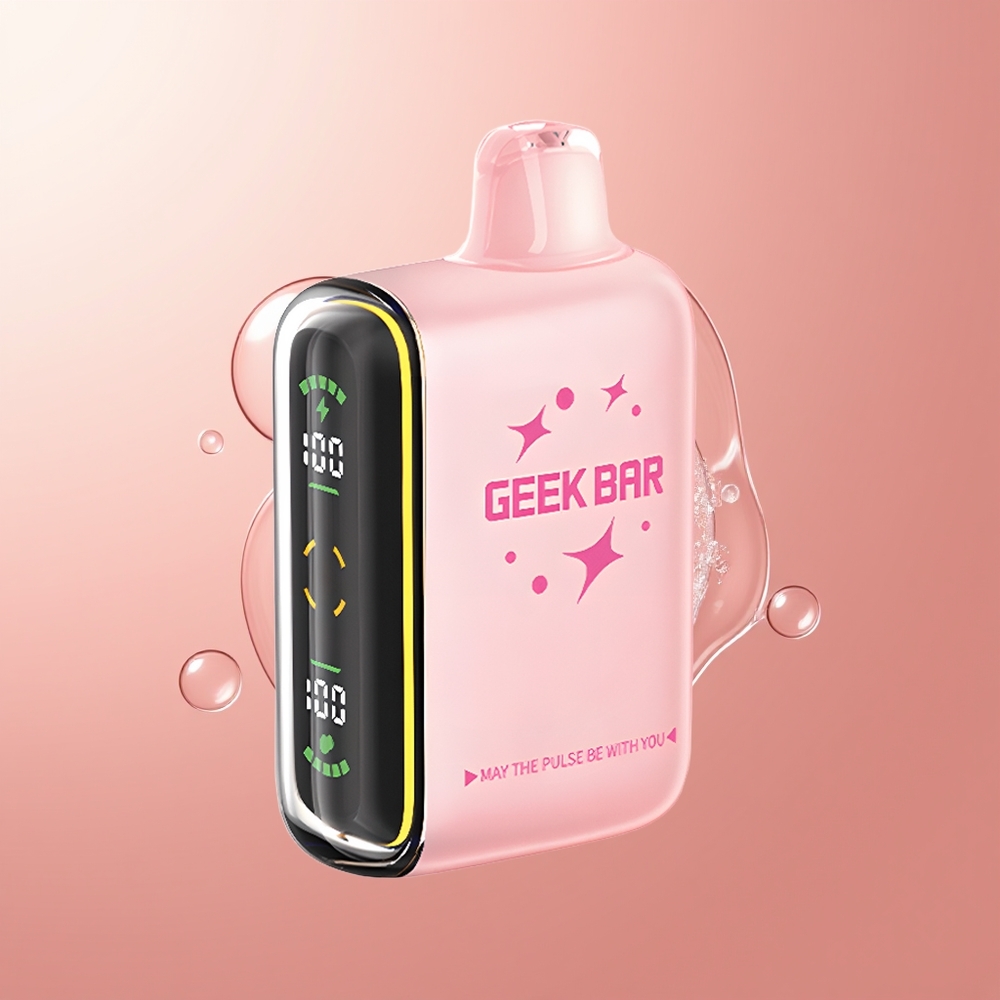 Peach Ice GEEK BAR Pulse 15000 USB Type-C