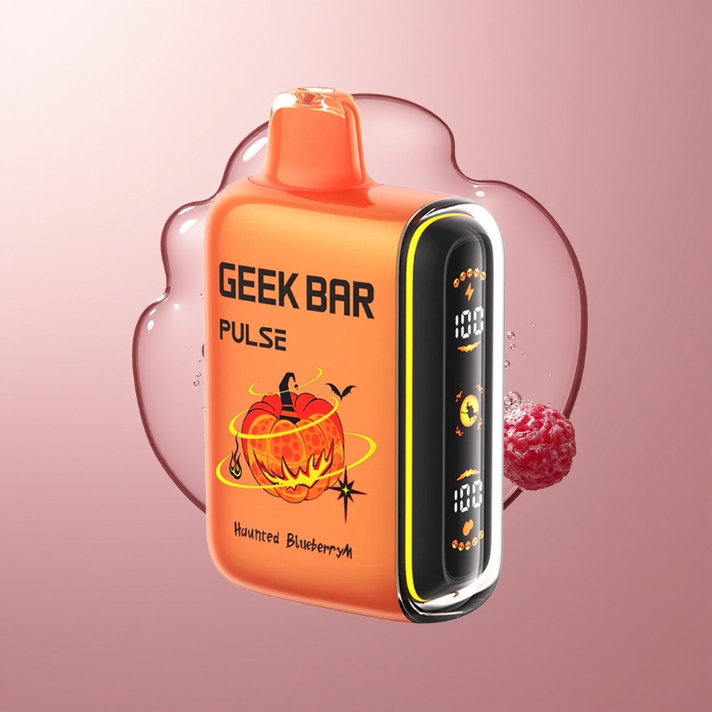 Strawberry Ice Geek Bar Pulse 15000 Puffs Disposable Vape Halloween Edition