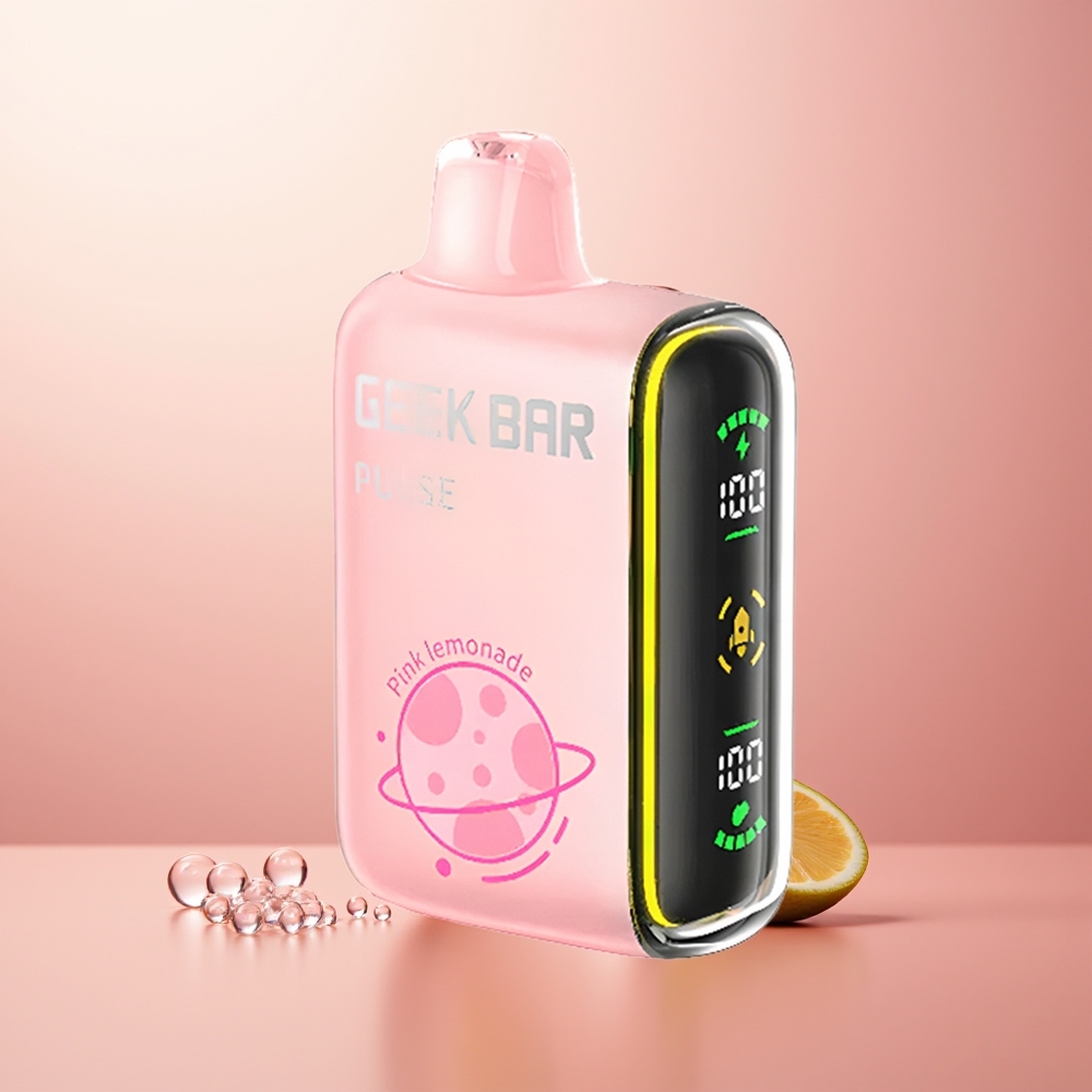 Strawberry Ice Geek Bar Pulse 15000 Puffs USB Type-C