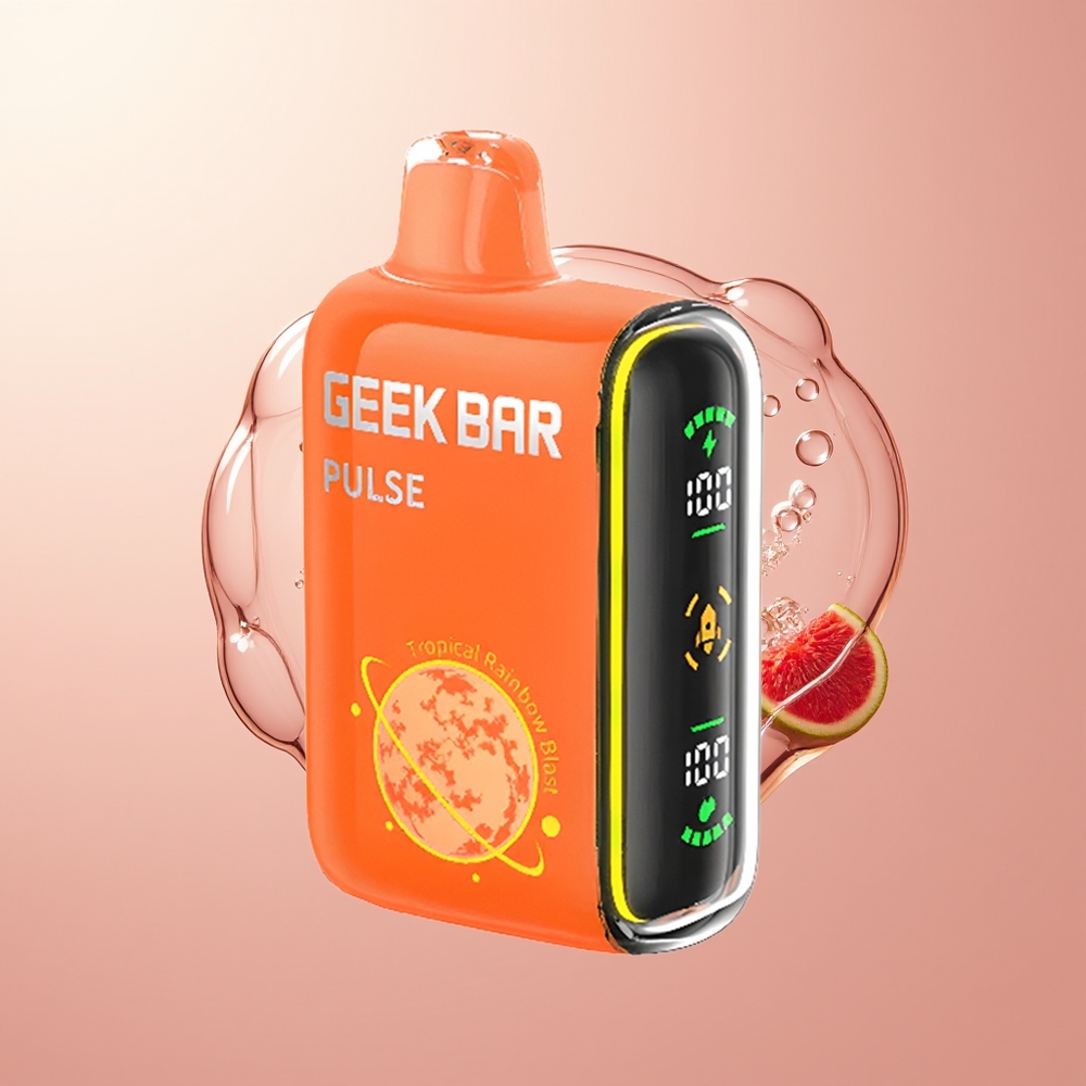 Strawberry Ice Geek Bar Pulse 15000 Puffs USB Type-C