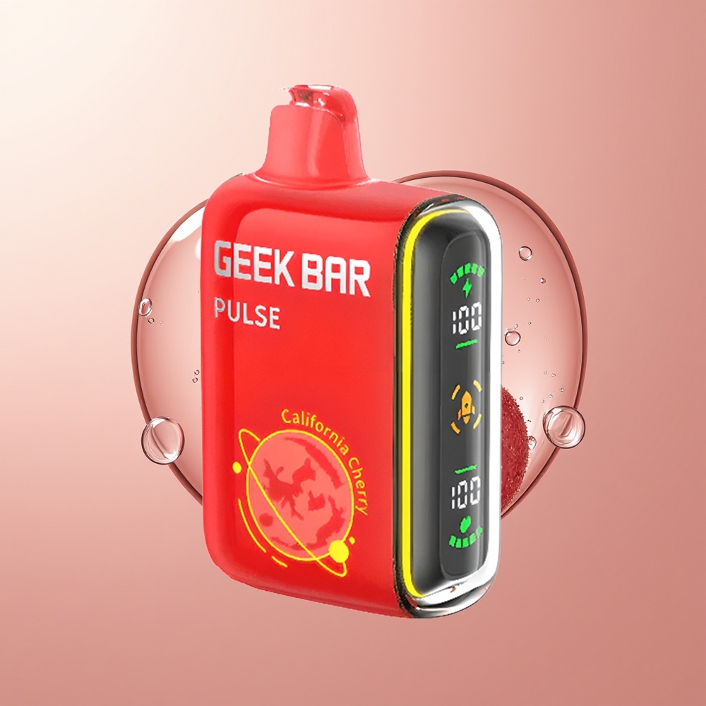 Strawberry Ice Geek Bar Pulse 15000 Puffs USB Type-C