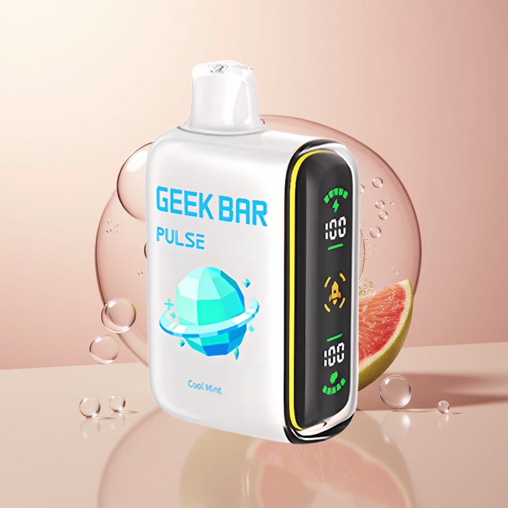 Strawberry Ice Geek Bar Pulse 15000 Puffs USB Type-C