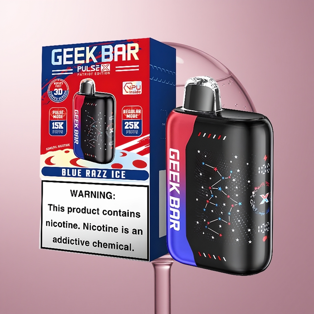 Patriot Geek Bar Pulse X 25000 Puffs Disposable Vape