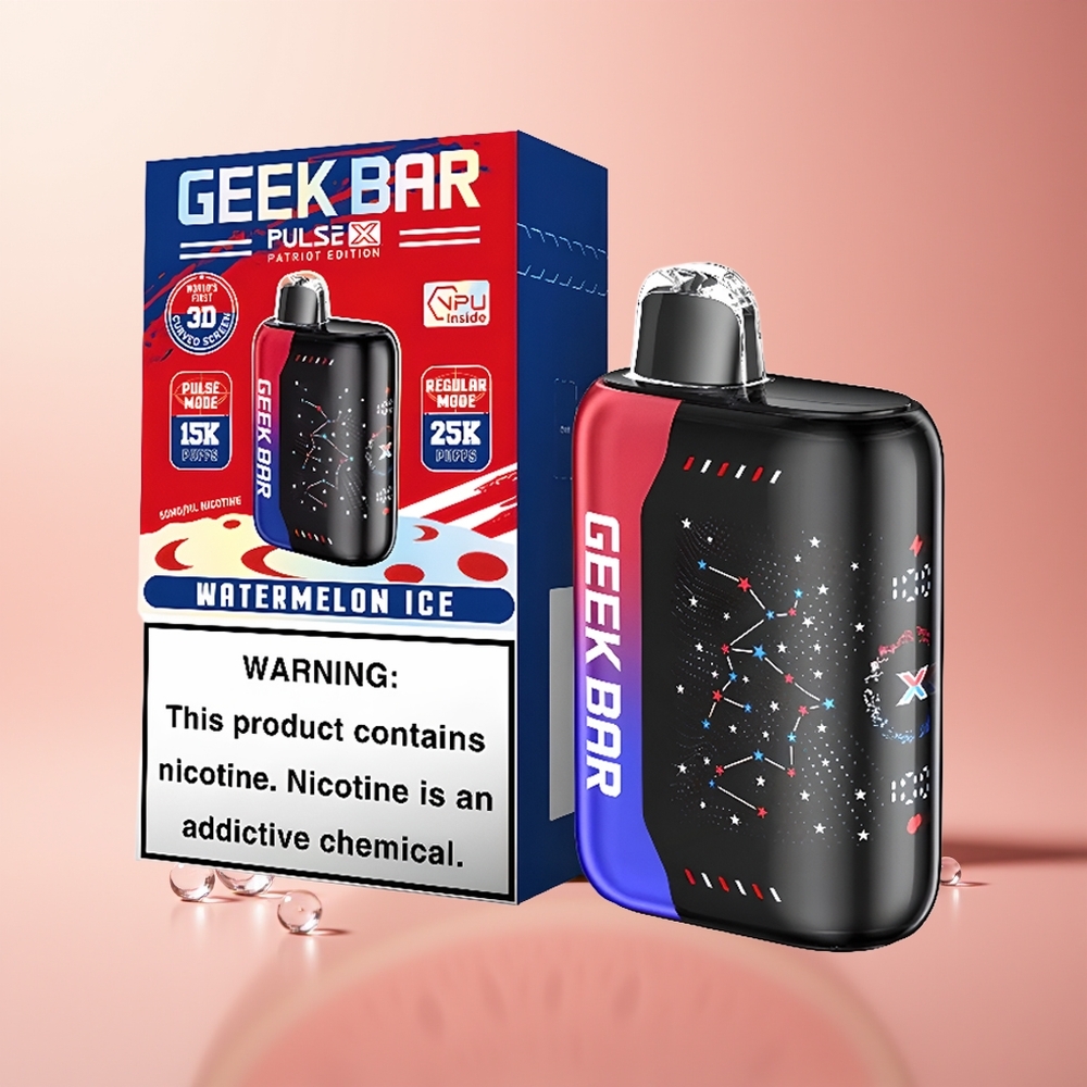Patriot Geek Bar Pulse X 25000 Puffs Disposable Vape