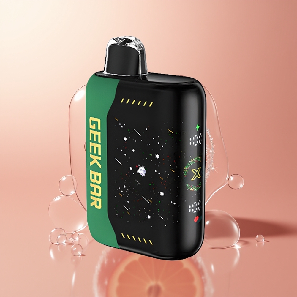 Peppermint Candy Geek Bar Pulse X 25000 Puffs Christmas Edition