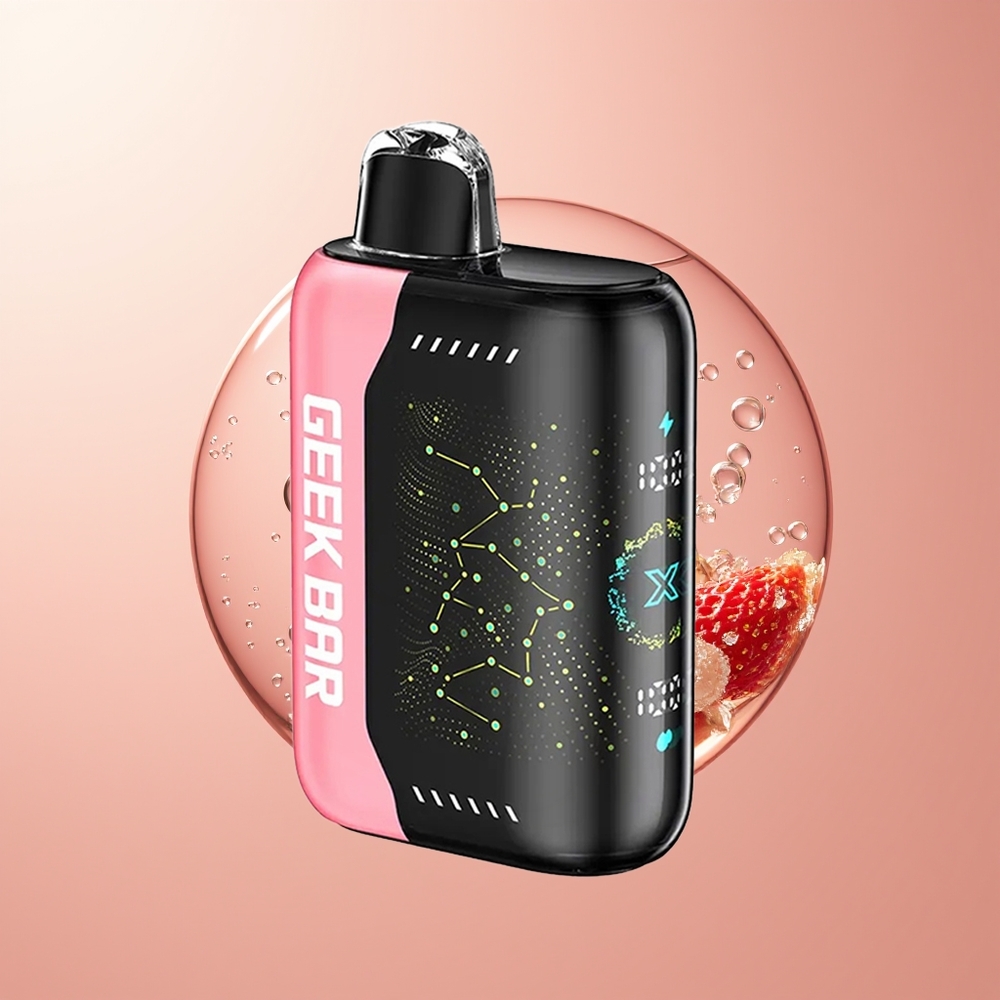 Strawberry Ice GEEK BAR Pulse X 25000 Puffs Disposable Vape Standard Version