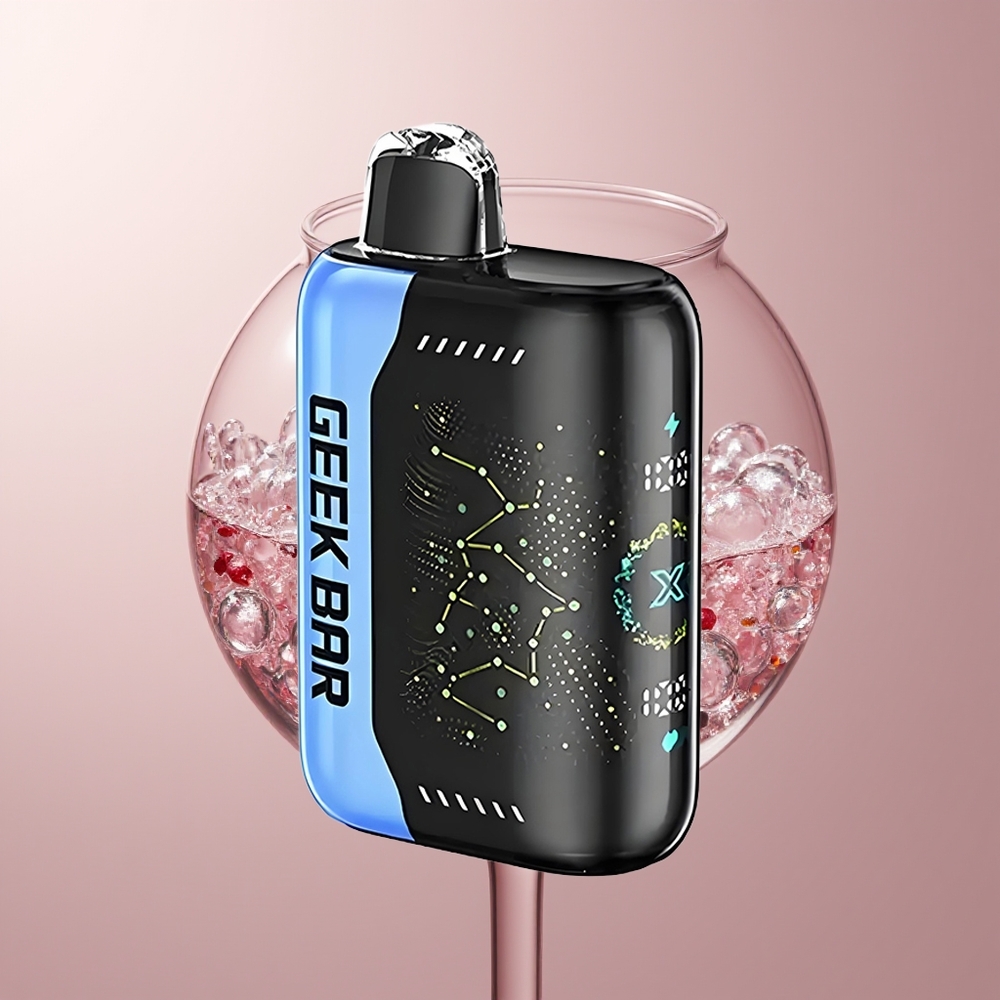 Strawberry Ice Geek GEEK BAR Pulse X 25000 Puffs Zero Nicotine